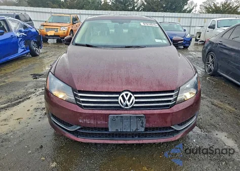 2013 Volkswagen Passat Se из США, поврежденный, VIN 1VWBP7A3XDC033143